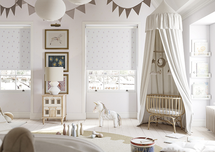 Merrily, Merry Small Violet - Roller Blind - Image 3